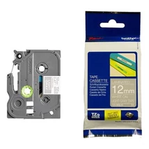 Brother TZe-MQL35 matt szürke alapon fehér eredeti feliratozó szalag (12mm x 5m)