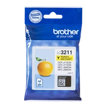 Brother LC3211 sárga eredeti tintapatron