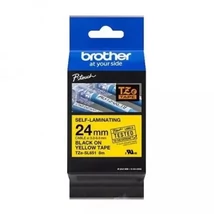 Brother TZE-SL651 sárga alapon fekete eredeti feliratozó szalag (24mm x 8m)