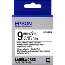 Epson LK-3WBW fehér alapon fekete eredeti címkeszalag