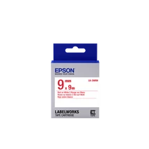 Epson LK-3WRN fehér alapon piros eredeti címkeszalag