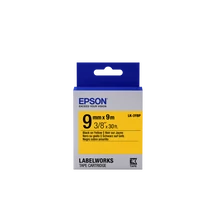Epson LK-3YBP sárga alapon fekete eredeti címkeszalag