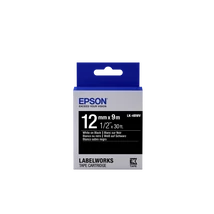 Epson LK-4BWV vivid fekete alapon fehér eredeti címkeszalag