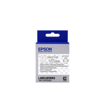 Epson LK-4TWN átlátszó alapon fehér eredeti címkeszalag