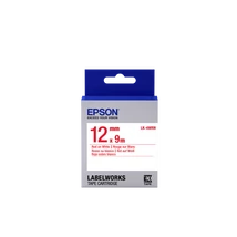 Epson LK-4WRN fehér alapon piros eredeti címkeszalag