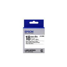 Epson LK-5WBN fehér alapon fekete eredeti címkeszalag