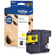 Brother LC12EYXL sárga eredeti tintapatron