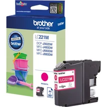 Brother LC221 magenta eredeti tintapatron