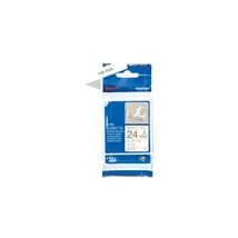 Brother TZE-R254 fehér alapon arany eredeti feliratozó szalag (24mm x 4m)