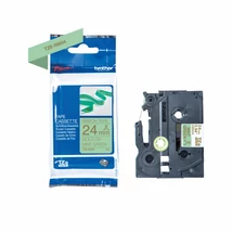 Brother TZE-RM54 mentazöld alapont arany eredeti feliratozó szalag (24mm x 4m)