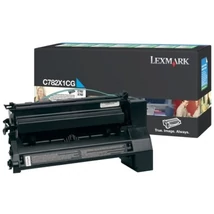 Lexmark [C750/X782] C782X1CG kék eredeti 15k toner