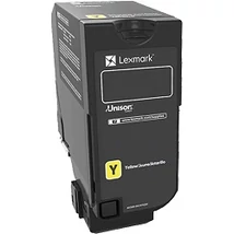 Lexmark [CX735] 81C2XY0 sárga eredeti 16,2k toner