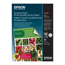 Epson S400059 kétoldalas eredeti fotópapír (A4, 50 lap, 120g)