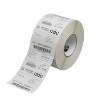 Zebra 3000T eredeti öntapadós poliészter címkeszalag csomag (4db, 101,6mm x 152,4mm, 880350-152)