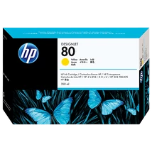 HP C4848A No.80 sárga eredeti tintapatron