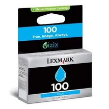 Lexmark 14N0900 [C] No.100 kék eredeti tintapatron