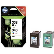 HP SD449E No.338 / No.343 eredeti tintapatron multipack