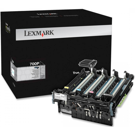 Lexmark [700P] 70C0P00 fekete eredeti dobegység 4 db