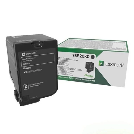 Lexmark [CS/CX727/CS728] 75B20K0 fekete eredeti 13k toner