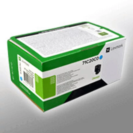 Lexmark [CS/CX730,735] 71C20C0 kék eredeti 5k toner