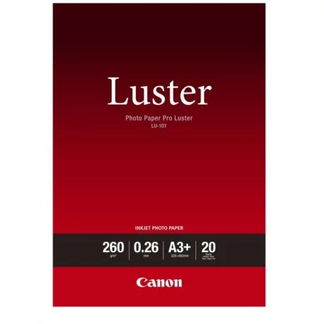 Canon LU-101 eredeti fotópapír (A/3+, 20 lap, 260g, 6211B008)