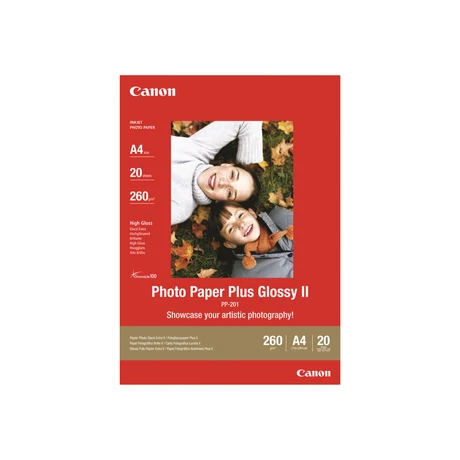 Canon PP-201 fényes eredeti fotópapír, (10x15cm, 5 lap, 265g, 2311B053)