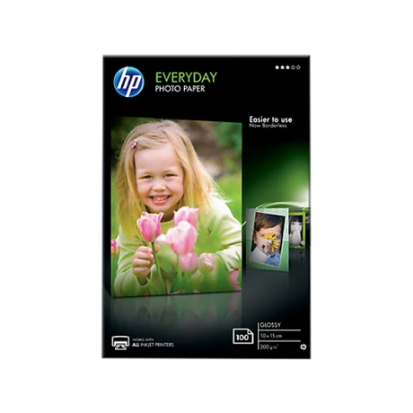 HP CR757A fényes eredeti fotópapír (10x15cm, 100 lap, 200g)