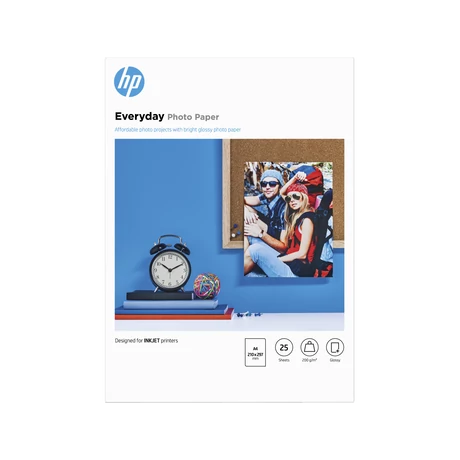 HP Q5451A fényes eredeti fotópapír (A4, 25 lap, 200g)