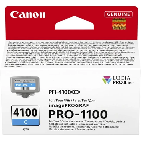 Canon PFI-4100 sötétkék eredeti tintapatron