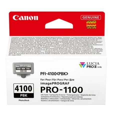 Canon PFI-4100 fotó fekete eredeti tintapatron