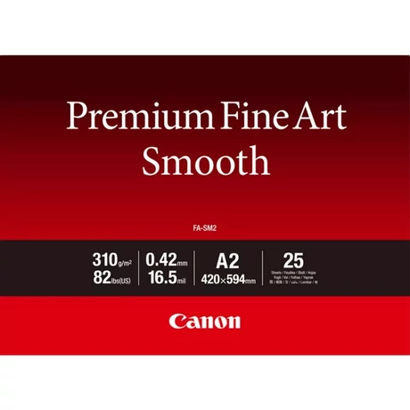 Canon FA-SM2 prémium matt eredeti fotópapír (A2, 25 lap, 310g)