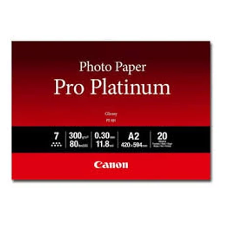 Canon PT-101 fényes eredeti fotópapír (A2, 20 lap, 300g, 97004404)