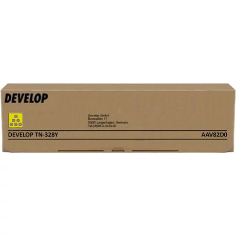 Develop ineo+ 250i [TN328Y] sárga eredeti toner (AAV82D0)