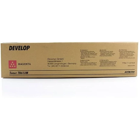 Develop ineo+ 452 [TN613M] magenta eredeti toner (A0TM3D0)