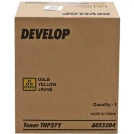 Develop ineo+ 25 [TNP27Y] sárga eredeti toner (A0X52D4)
