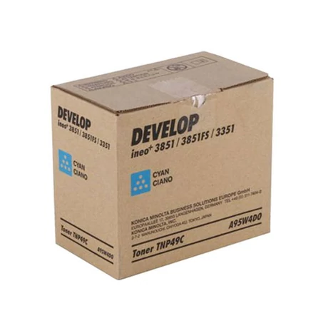 Develop ineo+ 3351 [TNP49C] kék eredeti toner (A95W4D0)