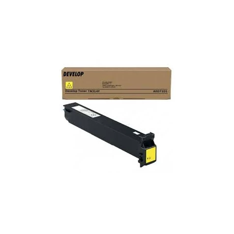 Develop ineo+ 353 [TN314Y] sárga eredeti toner (A0D72D1)