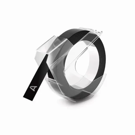 DYMO kézi betűnyomógéphez fekete eredeti szalag 9 mm (524709)