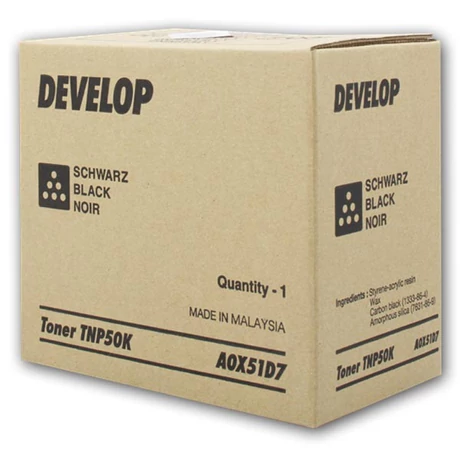Develop ineo+ 3100 [TNP50K] fekete eredeti toner (A0X51D7)