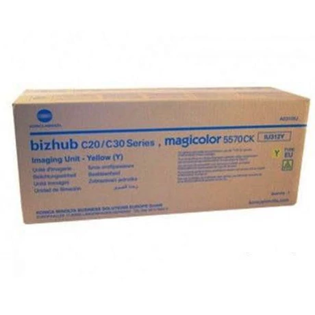 Konica Minolta C20 [IU312Y] sárga eredeti dobegység (A03105J)