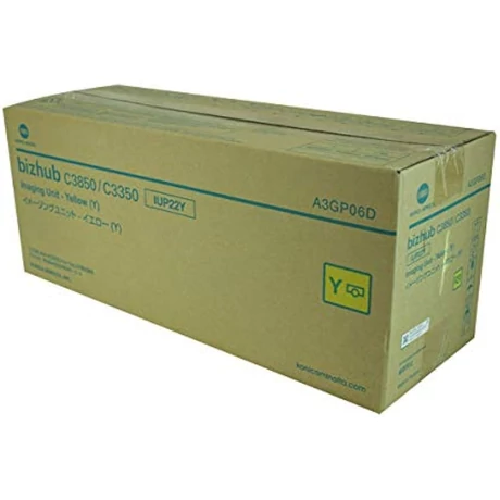 Konica Minolta Bizhub C3350 [IUP22Y] sárga eredeti dobegység (A3GP06D)