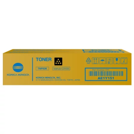Konica Minolta Bizhub C3100i [TNP93K] fekete eredeti toner (AE1Y151)