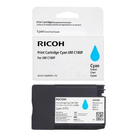 Ricoh C180F kék eredeti tintapatron (408518)