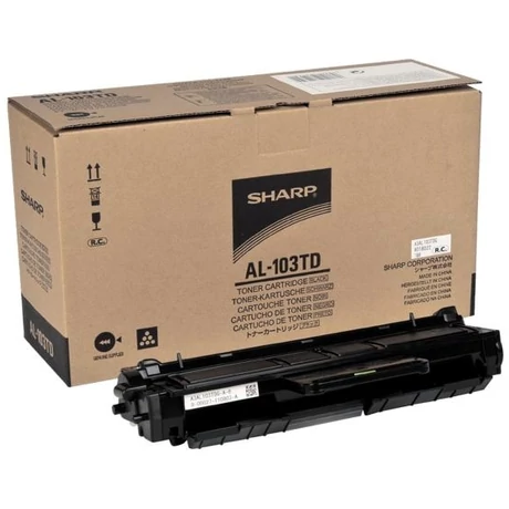 Sharp AL-103TD fekete eredeti toner