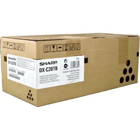 Sharp DX-C20TB fekete eredeti toner