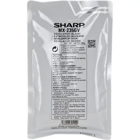 Sharp MX-235GV fekete eredeti developer