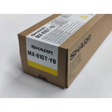 Sharp MX-61GTYB sárga eredeti toner