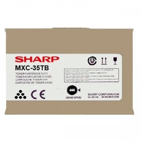 Sharp MX-C35TB fekete eredeti toner