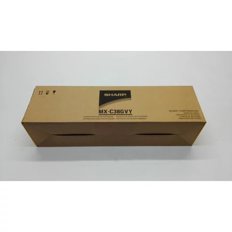 Sharp MX-C38GVY sárga eredeti developer