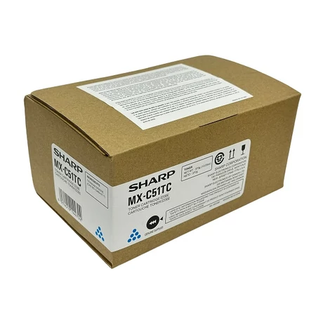 Sharp MX-C51TC kék eredeti toner